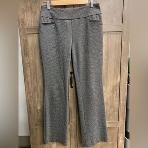 7th Ave New York and Co Dress Pants, Flare, stretch, size M petite